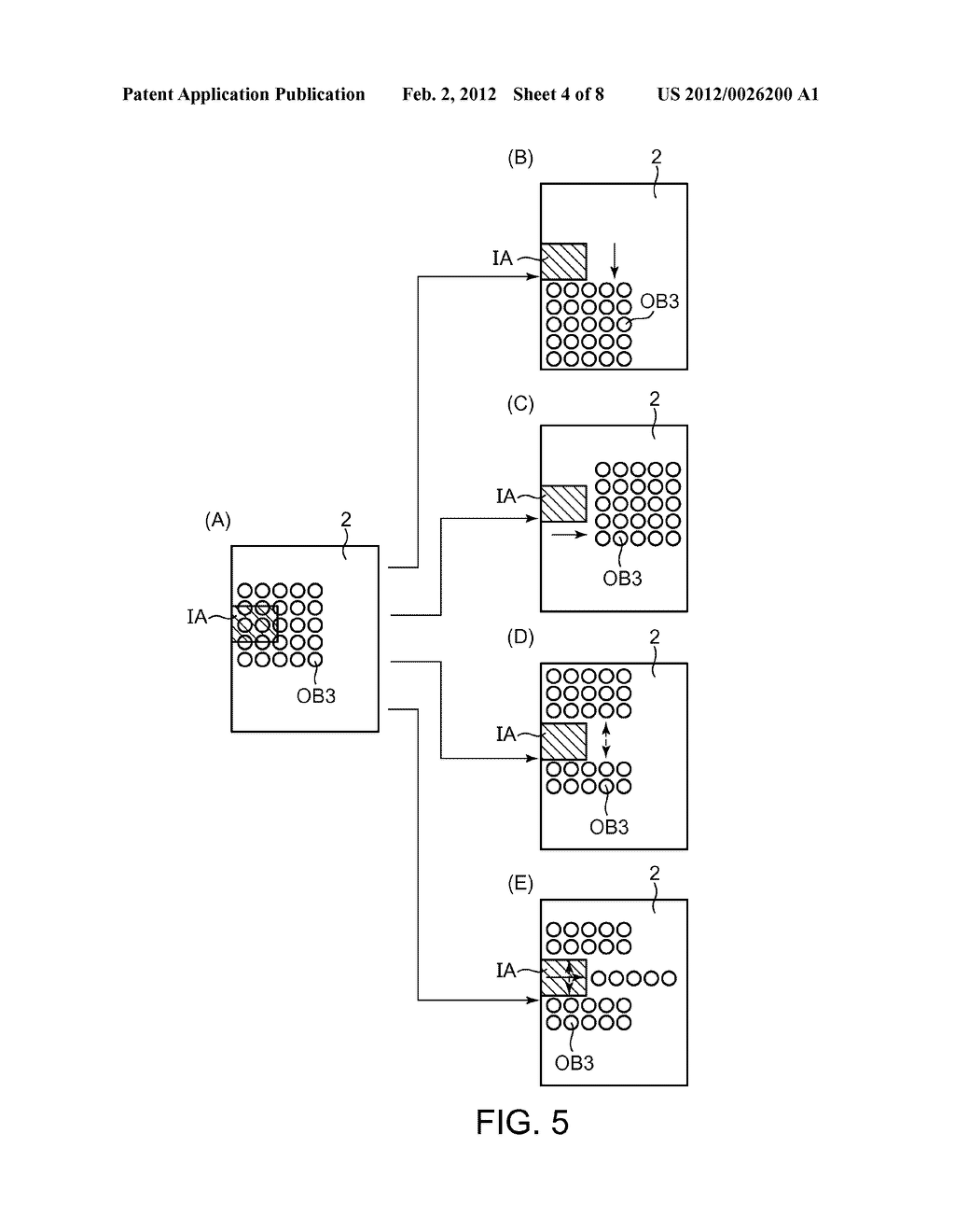 INFORMATION INPUT DEVICE, ON-SCREEN ARRANGEMENT METHOD THEREOF, AND     COMPUTER-EXECUTABLE PROGRAM - diagram, schematic, and image 05