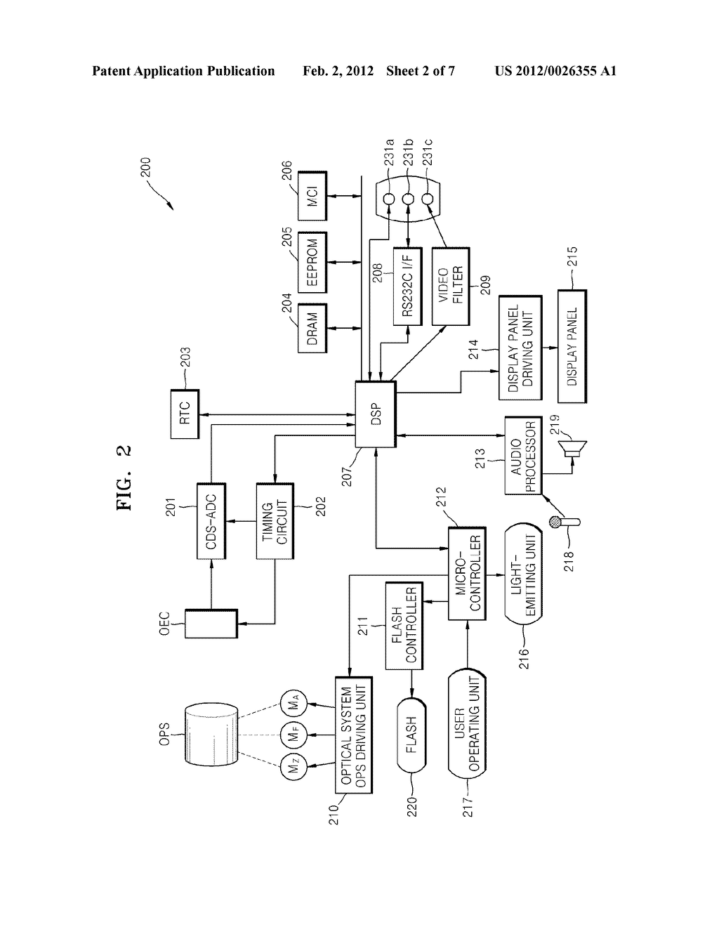 DIGITAL IMAGE PROCESSING APPARATUS AND METHOD OF CONTROLLING THE SAME - diagram, schematic, and image 03