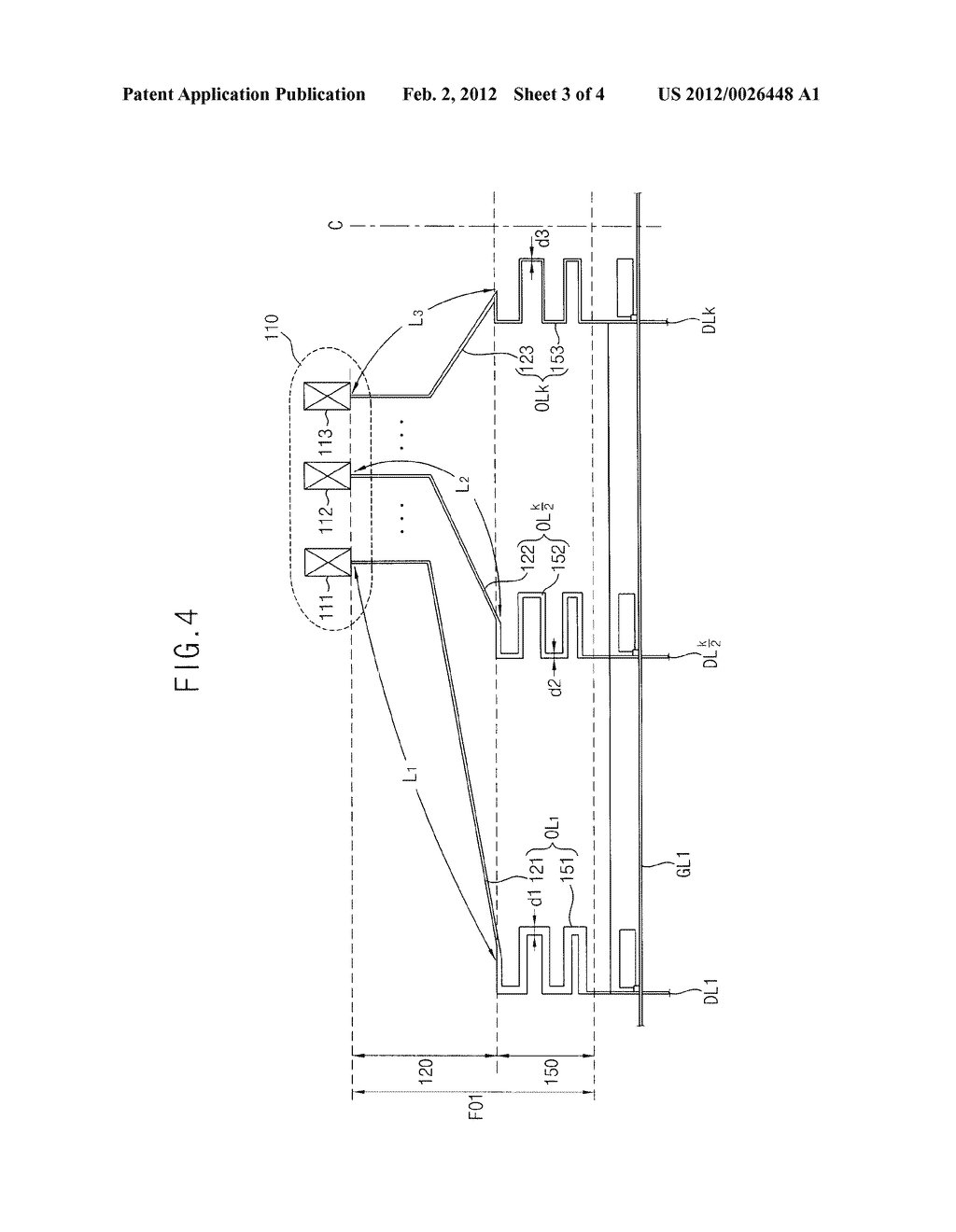 DISPLAY PANEL, DISPLAY APPARATUS HAVING THE SAME, AND METHOD THEREOF - diagram, schematic, and image 04