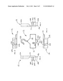 Temple Hanger with Security Device for Wire Frame Glasses diagram and image