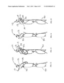 Temple Hanger with Security Device for Wire Frame Glasses diagram and image