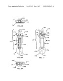 Temple Hanger with Security Device for Wire Frame Glasses diagram and image