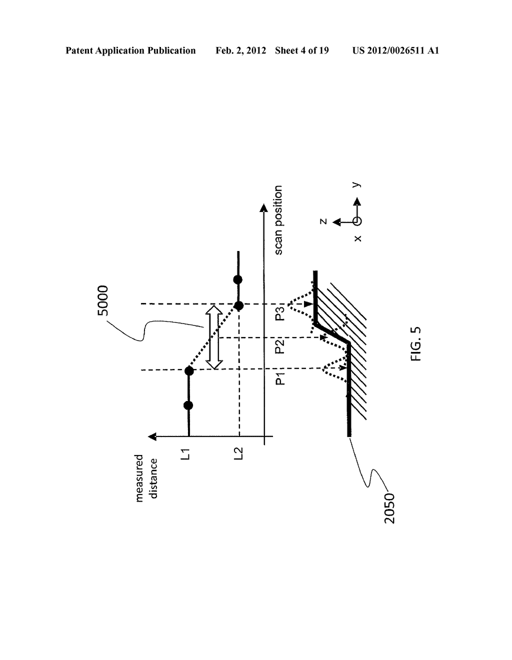 METHOD AND APPARATUS FOR MEASURING SURFACE PROFILE OF AN OBJECT - diagram, schematic, and image 05