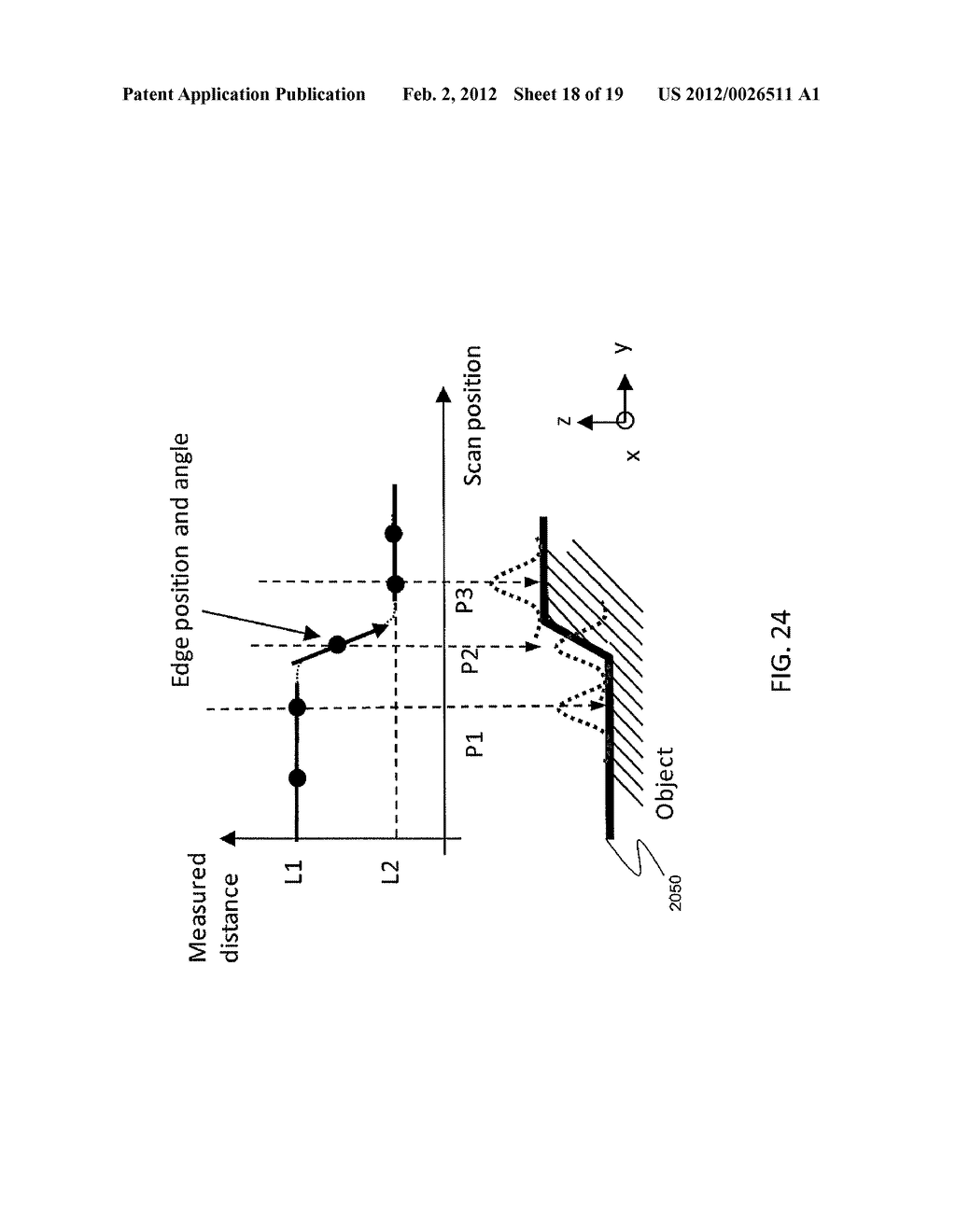 METHOD AND APPARATUS FOR MEASURING SURFACE PROFILE OF AN OBJECT - diagram, schematic, and image 19