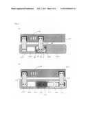 PTC DEVICE, PTC DEVICE MANUFACTURING METHOD, AND ELECTRIC DEVICE PROVIDED     WITH PTC DEVICE diagram and image