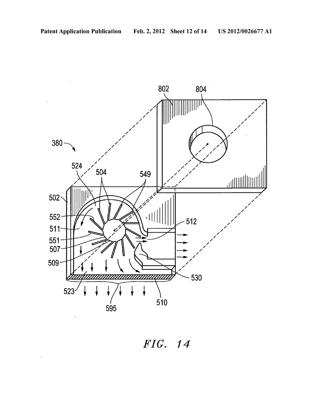 Dual operation centrifugal fan apparatus and methods of using same - diagram, schematic, and image 13