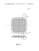 PACKAGE ASSEMBLY AND METHOD OF TUNING A NATURAL RESONANT FREQUENCY OF A     PACKAGE diagram and image