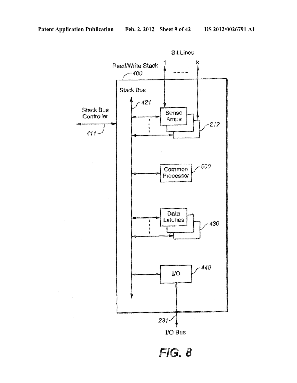 Method for Non-Volatile Memory With Background Data Latch Caching During     Read Operations - diagram, schematic, and image 10