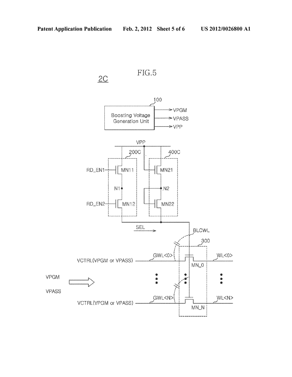 SEMICONDUCTOR APPARATUS AND METHOD FOR TRANSFERRING CONTROL VOLTAGE - diagram, schematic, and image 06