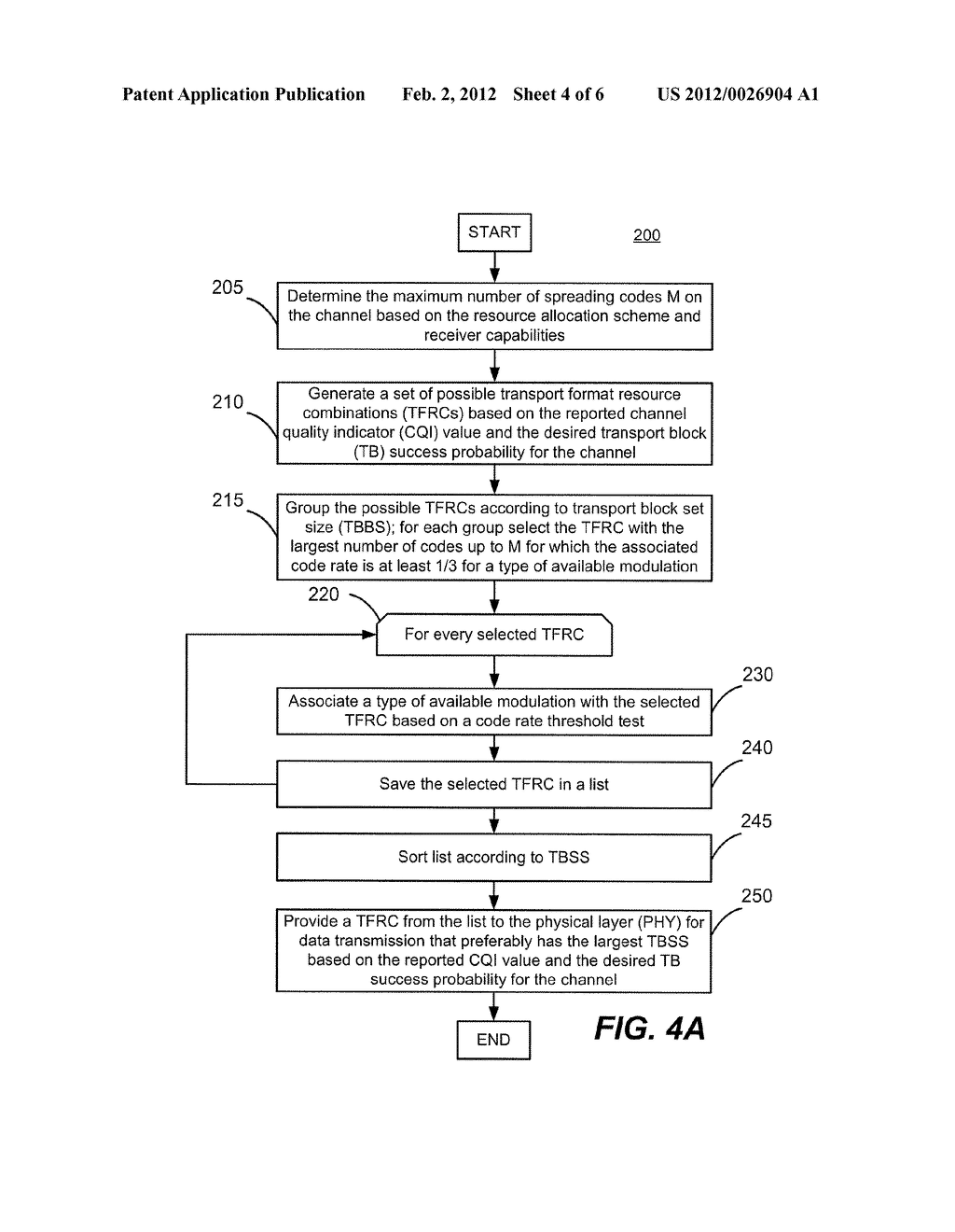 METHOD AND APPARATUS FOR SELECTING LINK ADAPTATION PARAMETERS FOR     CDMA-BASED WIRELESS COMMUNICATION SYSTEMS - diagram, schematic, and image 05