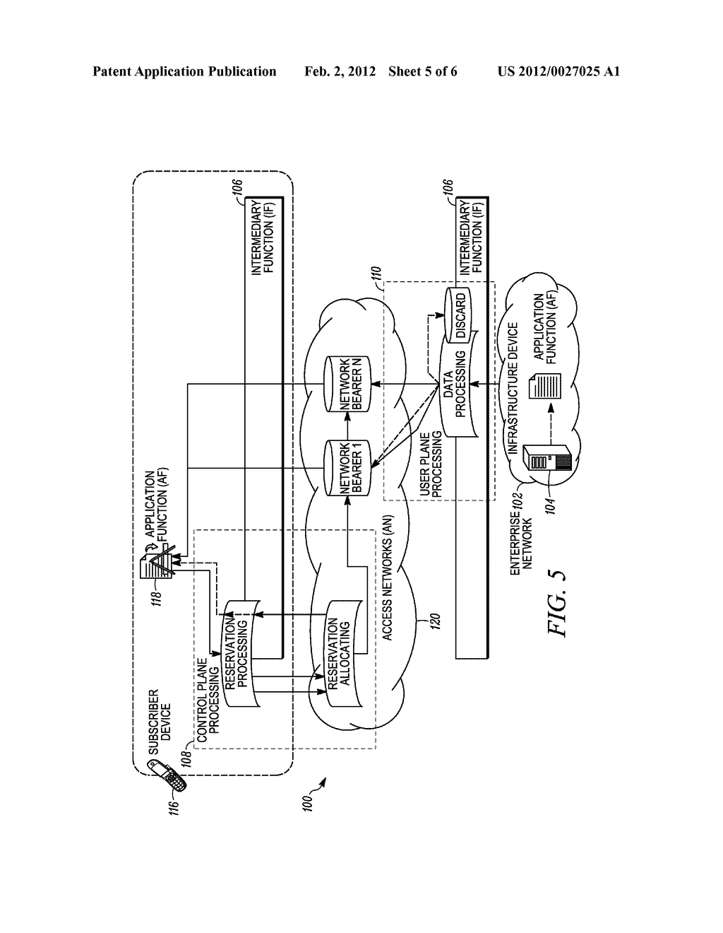 METHODS FOR BEARER RESERVATION, MAINTENANCE, AND USE IN A COMMUNICATION     SYSTEM - diagram, schematic, and image 06