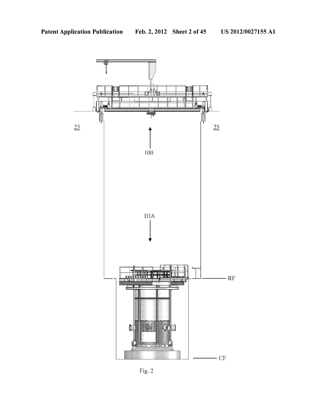 Integrated Reactor Missile Shield and Crane Assembly - diagram, schematic, and image 03