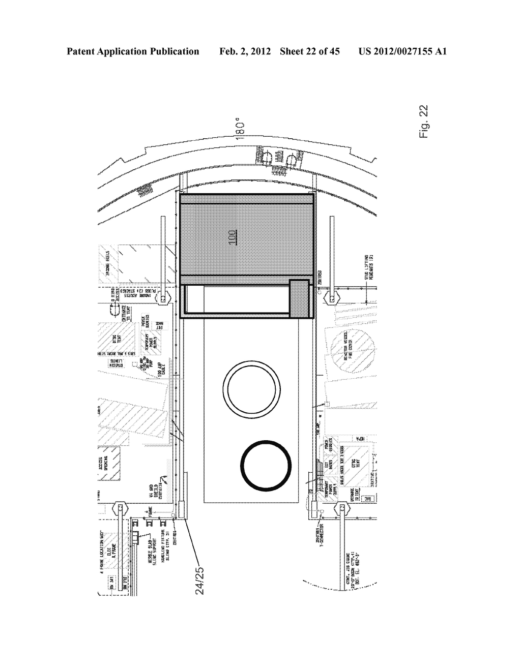 Integrated Reactor Missile Shield and Crane Assembly - diagram, schematic, and image 23