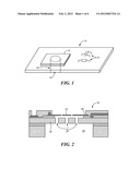 Reduced Footprint Microphone System with Spacer Member Having Through-Hole diagram and image