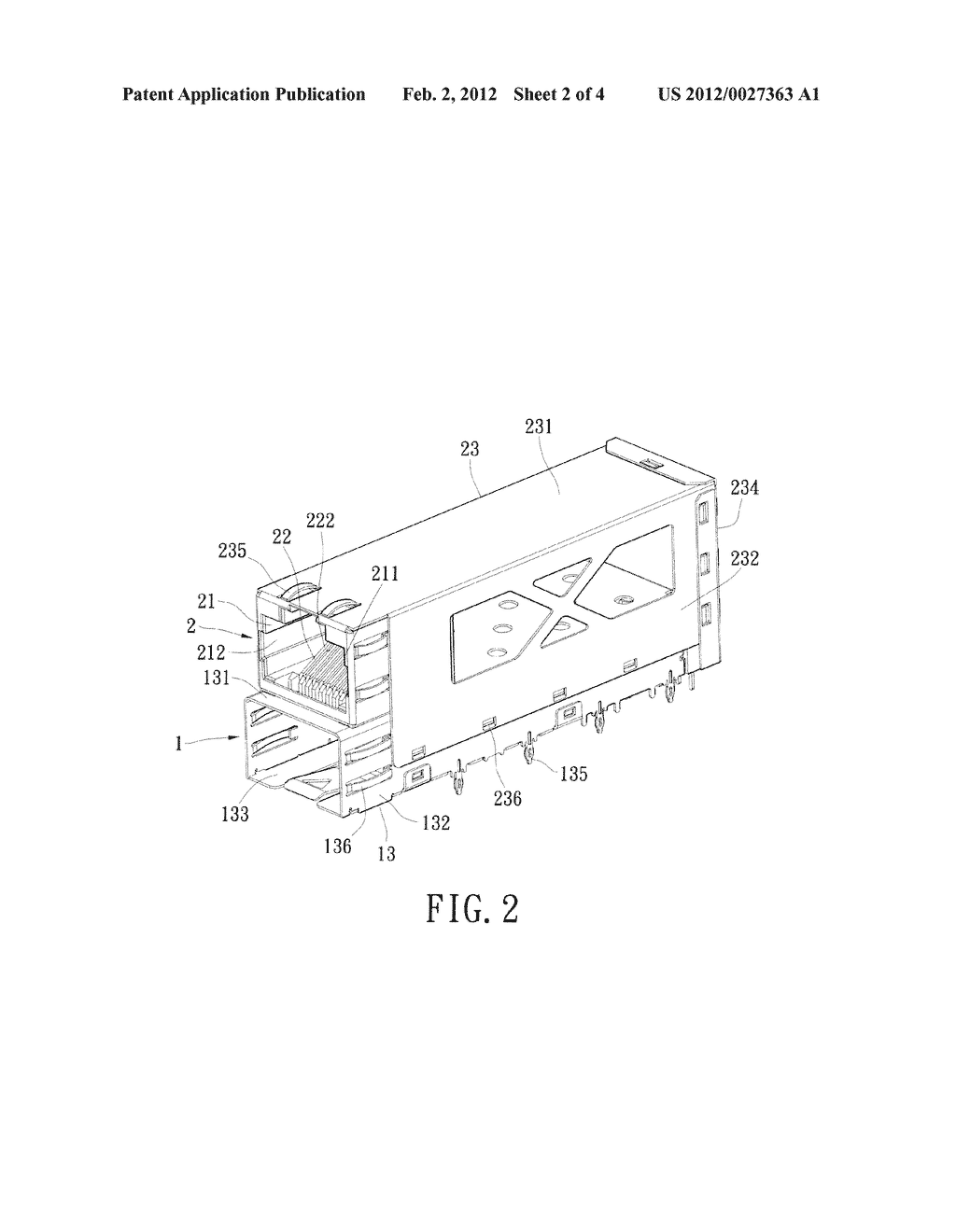 OPTICAL ELECTRONIC CONNECTING DEVICE WITH DUAL MODULES - diagram, schematic, and image 03