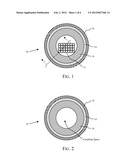 Optical Fiber Cable Having A Deformable Coupling Element diagram and image