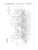 Image Forming Device Having Retaining Member Retaining Toner Cartridges diagram and image