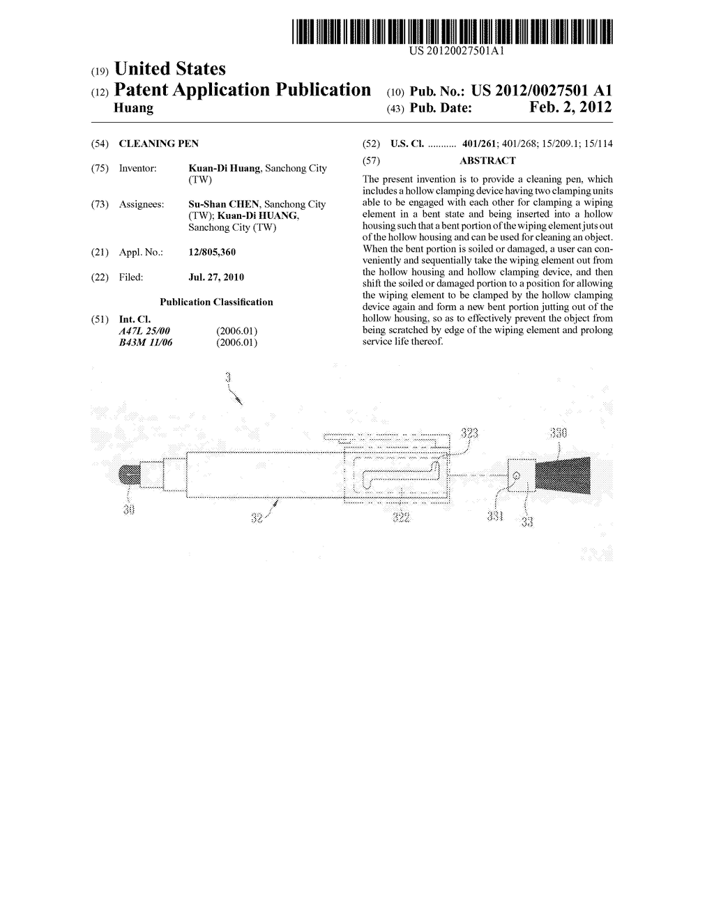 Cleaning pen - diagram, schematic, and image 01