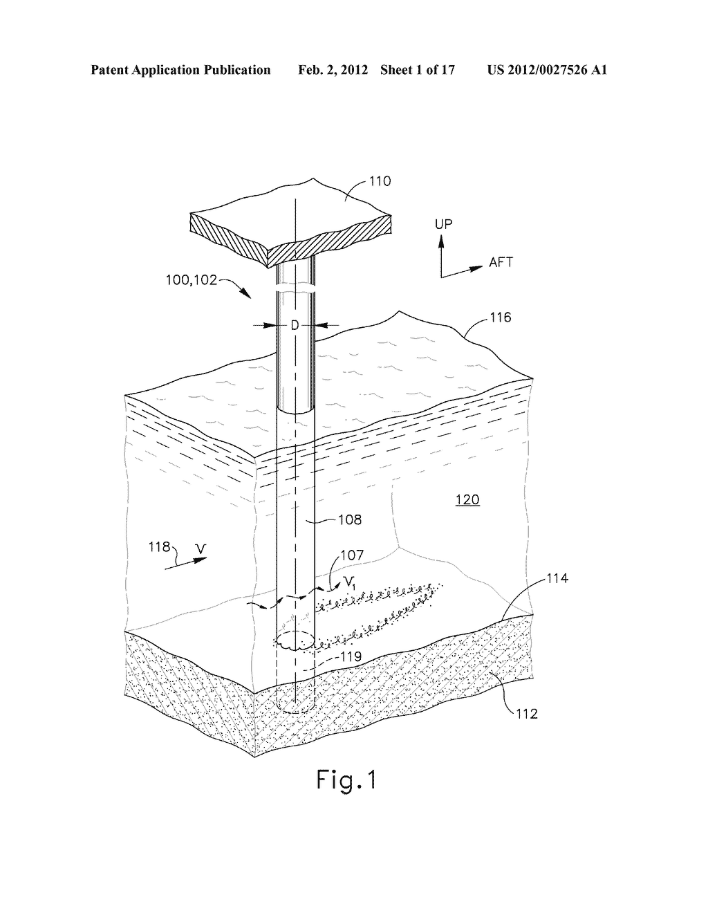 METHOD AND STRUCTURE FOR REDUCING TURBULENCE AROUND AND EROSION OF     UNDERWATER STRUCTURES - diagram, schematic, and image 02