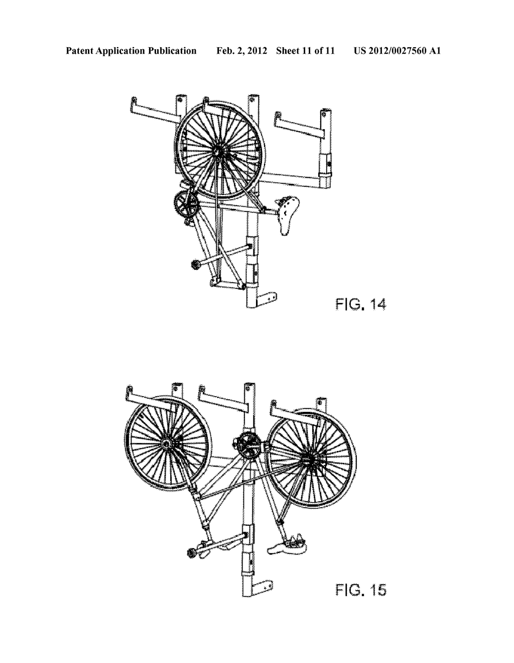 Bicycle Carrier and Method for Serially Loading Bicycles Thereon - diagram, schematic, and image 12