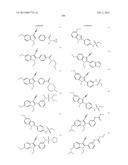 HCV Inhibitor and Therapeutic Agent Combinations diagram and image