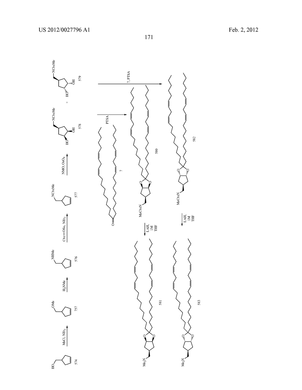 NOVEL LIPIDS AND COMPOSITIONS FOR THE DELIVERY OF THERAPEUTICS - diagram, schematic, and image 176