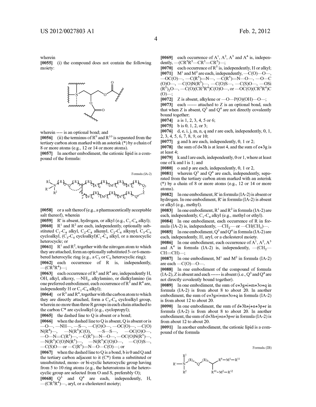 BIODEGRADABLE LIPIDS FOR THE DELIVERY OF ACTIVE AGENTS - diagram, schematic, and image 09