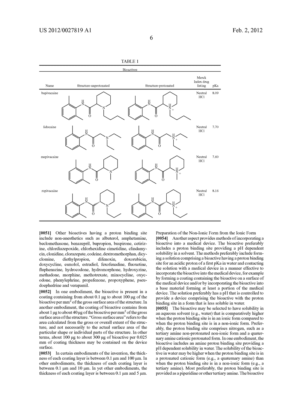 Medical Devices Incorporating a Bioactive and Methods of Preparing Such     Devices - diagram, schematic, and image 14