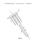 APPARATUS FOR SEALING A PUNCTURE BY CAUSING A REDUCTION IN THE     CIRCUMFERENCE OF THE PUNCTURE diagram and image