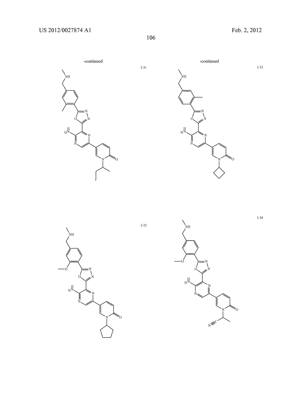 COMPOUNDS USEFUL AS INHIBITORS OF ATR KINASE - diagram, schematic, and image 107