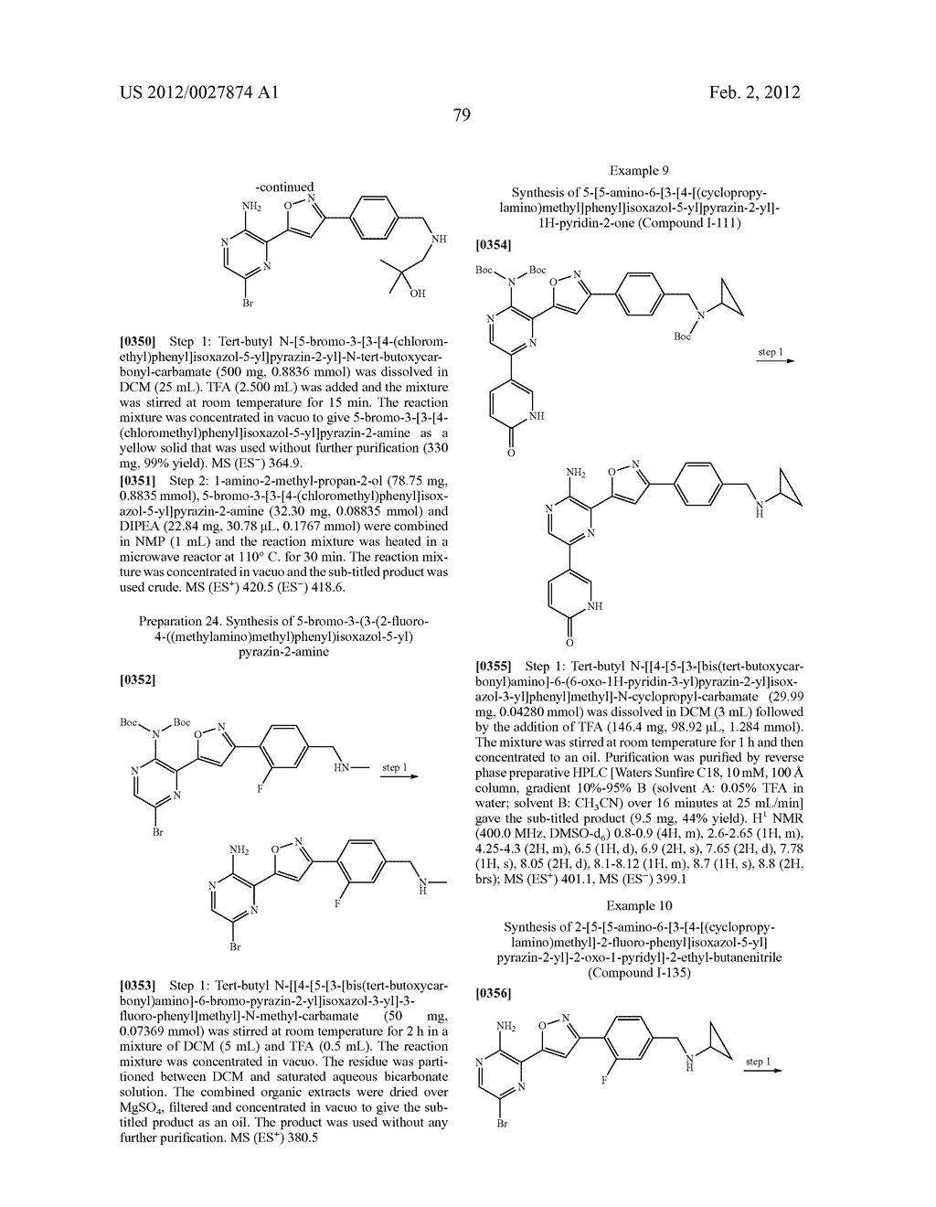 COMPOUNDS USEFUL AS INHIBITORS OF ATR KINASE - diagram, schematic, and image 80