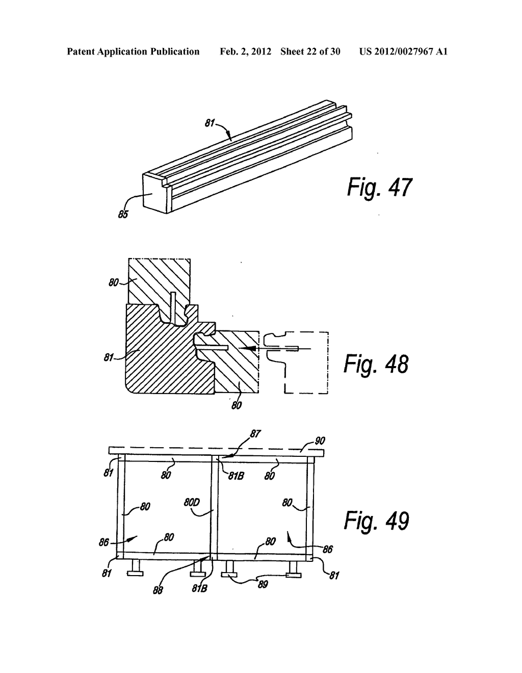 COMPOSED ELEMENT,  MULTI-LAYERED BOARD AND PANEL-SHAPED ELEMENT FOR     FORMING THIS COMPOSED ELEMENT - diagram, schematic, and image 23