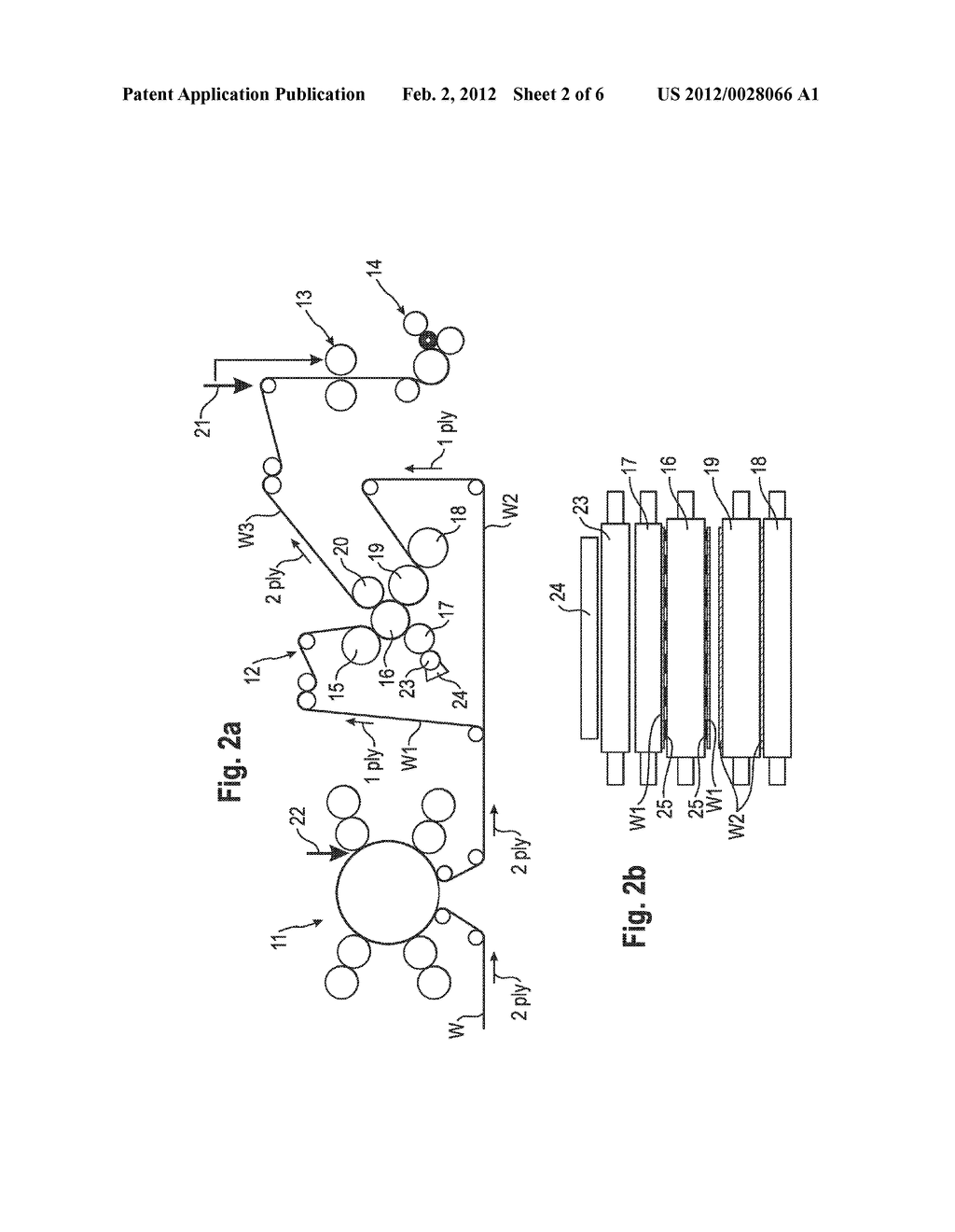 METHOD AND APPARATUS OF MANUFACTURING A HYGIENE PAPER PRODUCT - diagram, schematic, and image 03