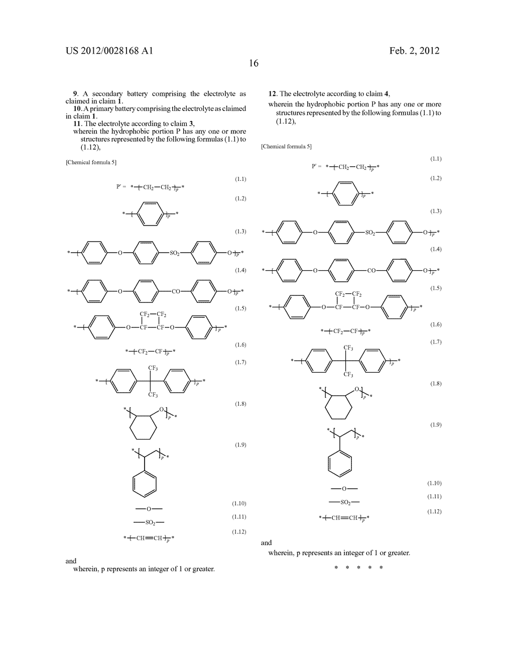 ELECTROLYTE, AND FUEL CELL, LI SECONDARY BATTERY, SECONDARY BATTERY AND     PRIMARY BATTERY USING THE ELECTROLYTE - diagram, schematic, and image 18