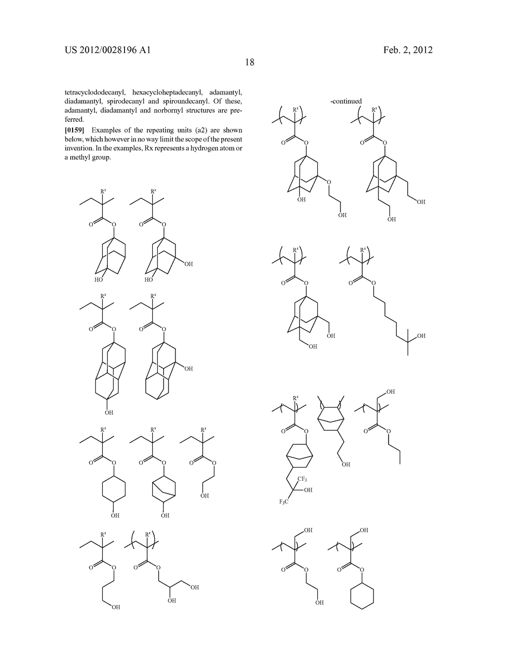 METHOD OF FORMING PATTERN AND ORGANIC PROCESSING LIQUID FOR USE IN THE     METHOD - diagram, schematic, and image 19