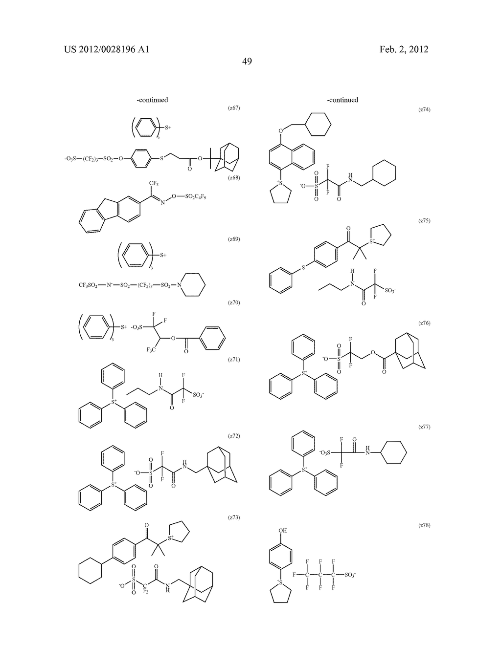 METHOD OF FORMING PATTERN AND ORGANIC PROCESSING LIQUID FOR USE IN THE     METHOD - diagram, schematic, and image 50