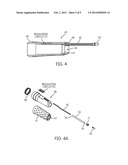 Ultrasonic dental insert and lighted handpiece assembly diagram and image