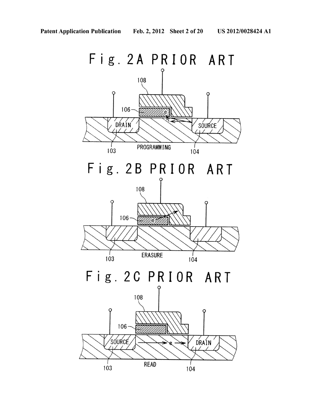 MANUFACTURE METHOD OF A SPLIT GATE NONVOLATILE MEMORY CELL - diagram, schematic, and image 03