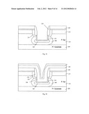 Inverted-trench grounded-source FET structure using conductive substrates,     with highly doped substrates diagram and image