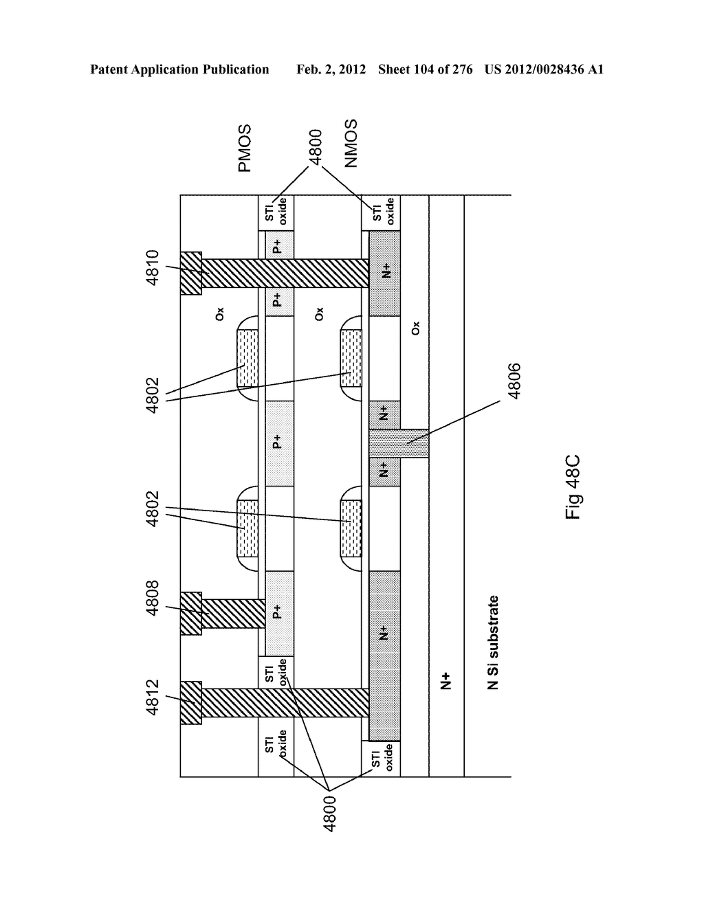 METHOD FOR FABRICATION OF A SEMICONDUCTOR DEVICE AND STRUCTURE - diagram, schematic, and image 105