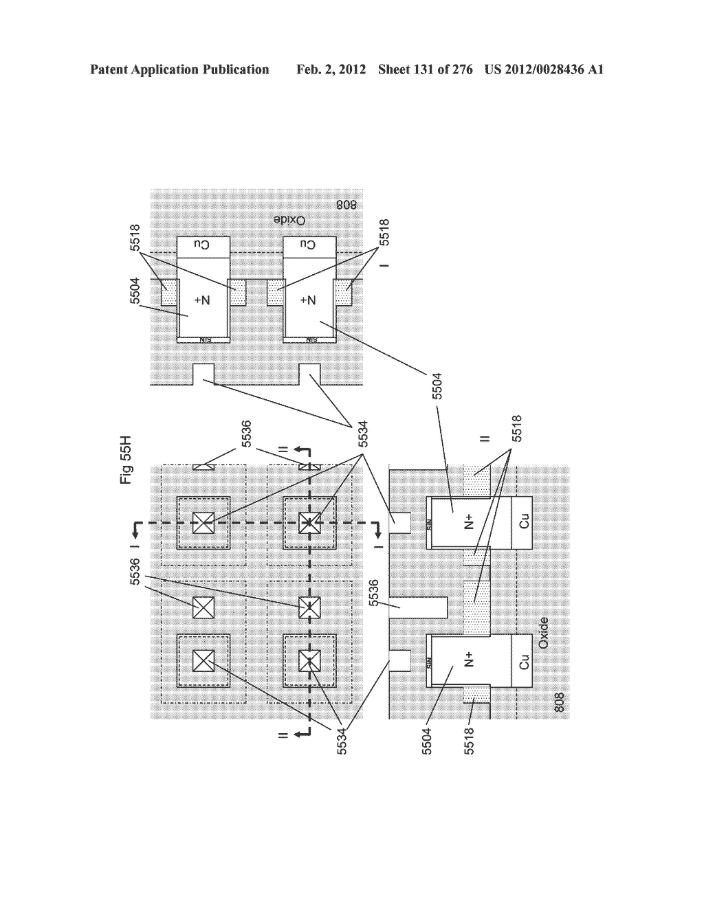 METHOD FOR FABRICATION OF A SEMICONDUCTOR DEVICE AND STRUCTURE - diagram, schematic, and image 132