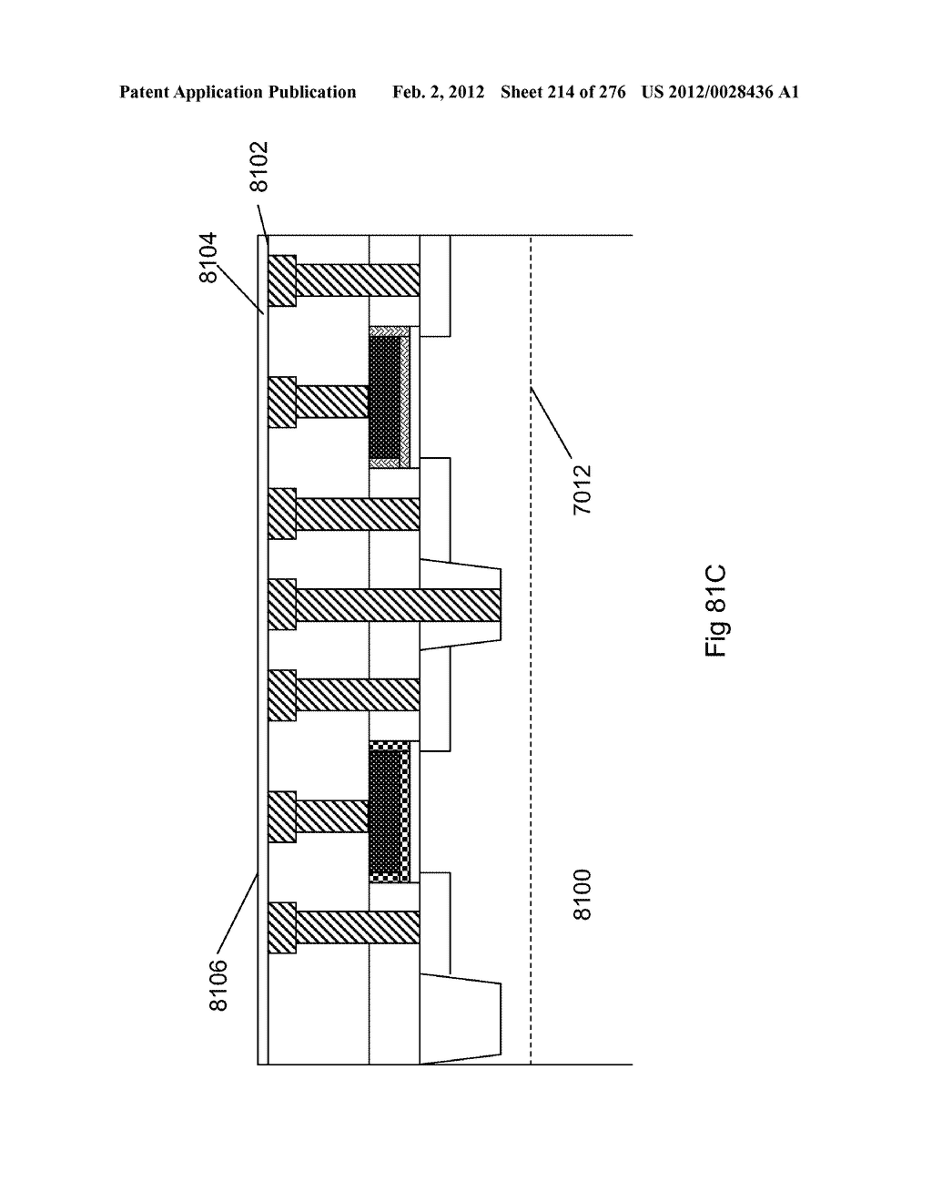 METHOD FOR FABRICATION OF A SEMICONDUCTOR DEVICE AND STRUCTURE - diagram, schematic, and image 215