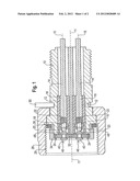 SEALING OF SPRING-LOADED CONTACT PIN diagram and image