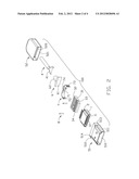 LOW-PROFILE CABLE ASSEMBLY WITH GOOD FUNCTION EMI PREVENTION diagram and image