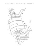 DEVICE FOR MASSAGING PRODUCTS diagram and image