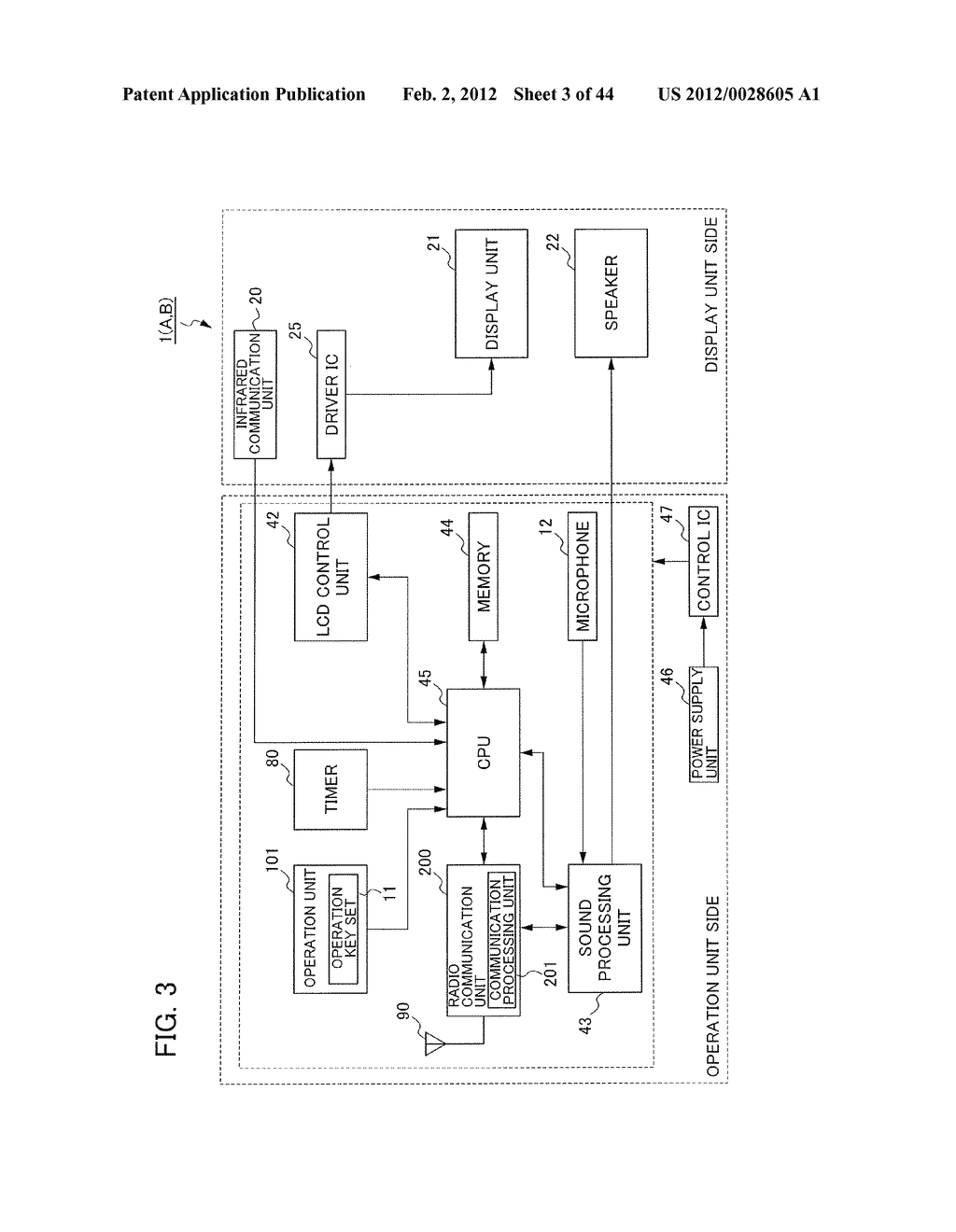 COMMUNICATION TERMINAL AND COMMUNICATION SYSTEM - diagram, schematic, and image 04