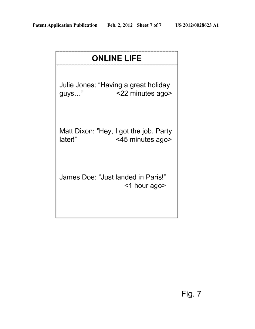 METHOD AND SYSTEM FOR COMMUNICATING BETWEEN USERS - diagram, schematic, and image 08