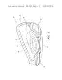 PROGRESSIVE SET OF GOLF CLUB HEADS diagram and image