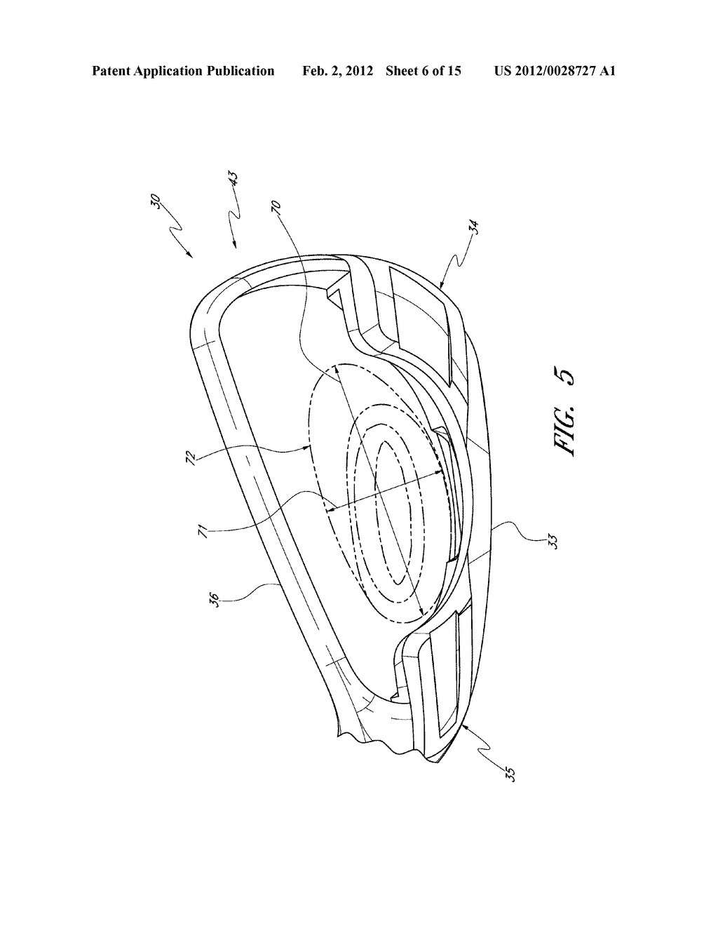 PROGRESSIVE SET OF GOLF CLUB HEADS - diagram, schematic, and image 07