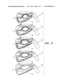 PROGRESSIVE SET OF GOLF CLUB HEADS diagram and image